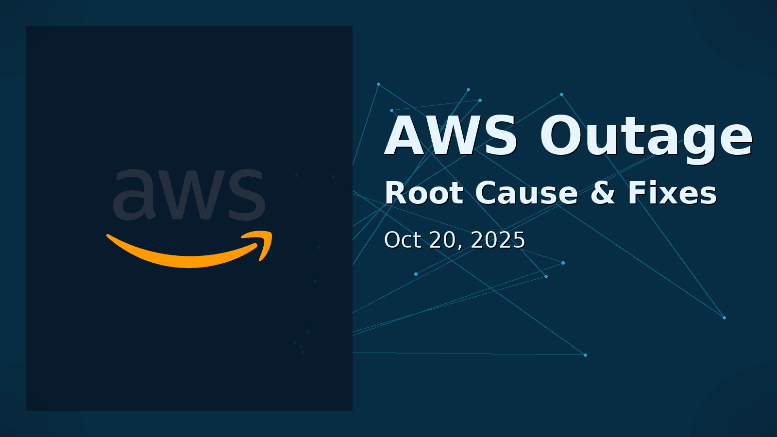 The AWS Outage on Oct 20, 2025: What Broke, Why It Felt Global, and How Amazon Stabilized It